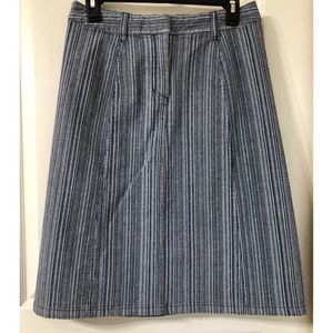 CHRISTOPHER & BANKS MIDI SKIRT SZ 6